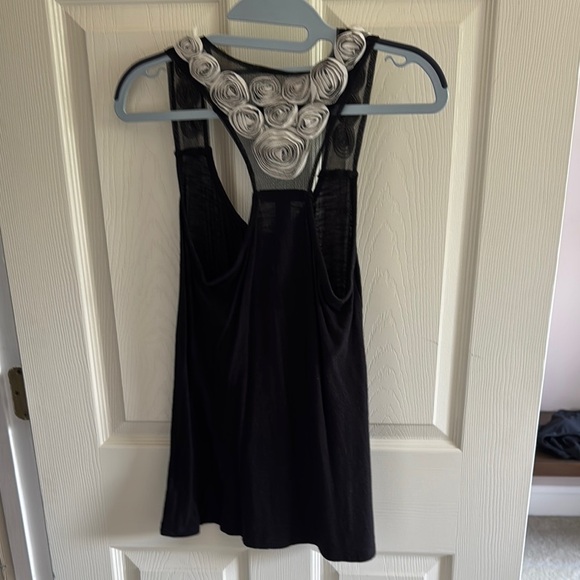 INC International Concepts Women's Tank Top in Black and Yellow - Picture 5 of 5